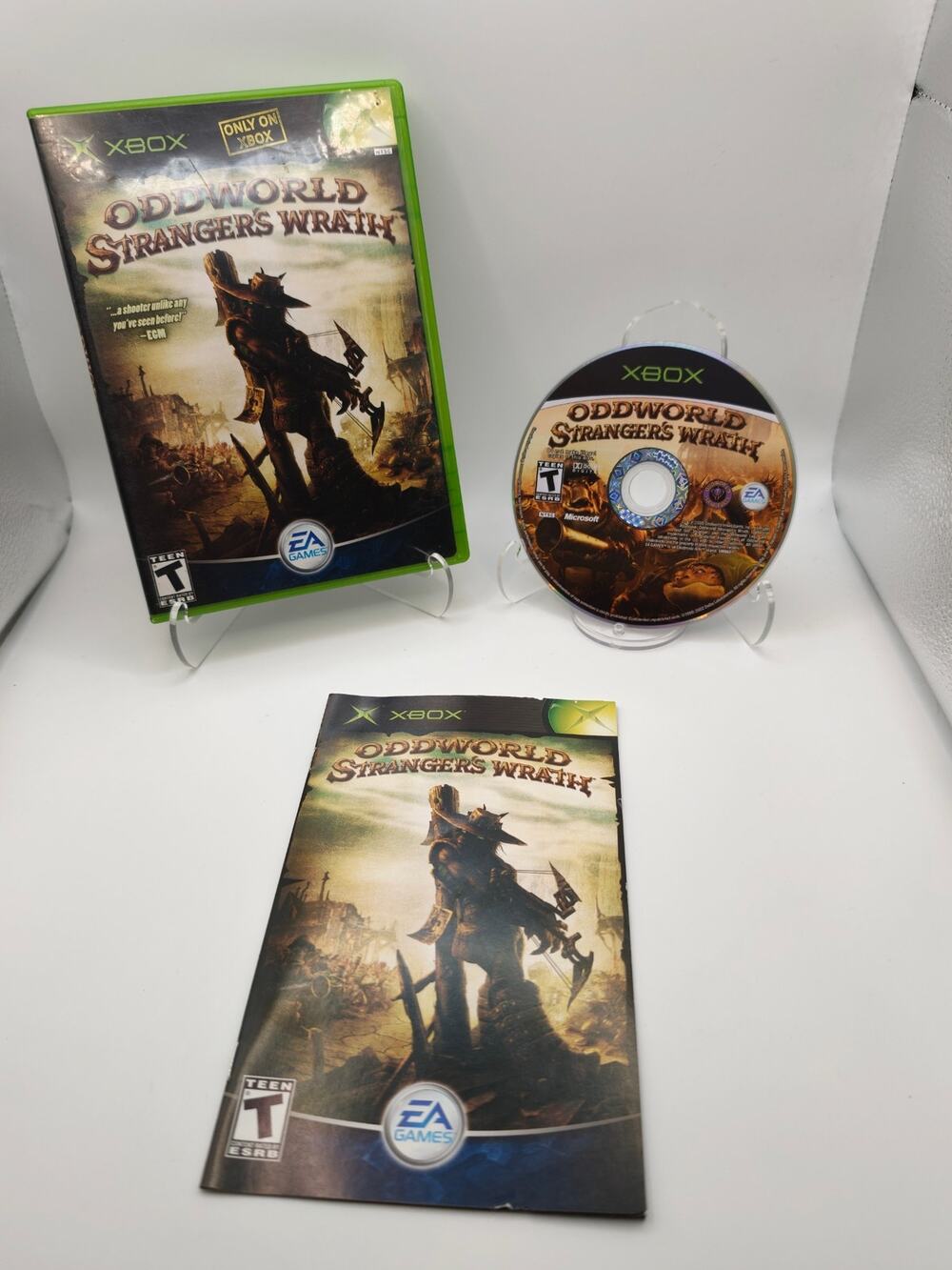 Oddworld Stranger's Wrath Xbox CIB Complete Tested